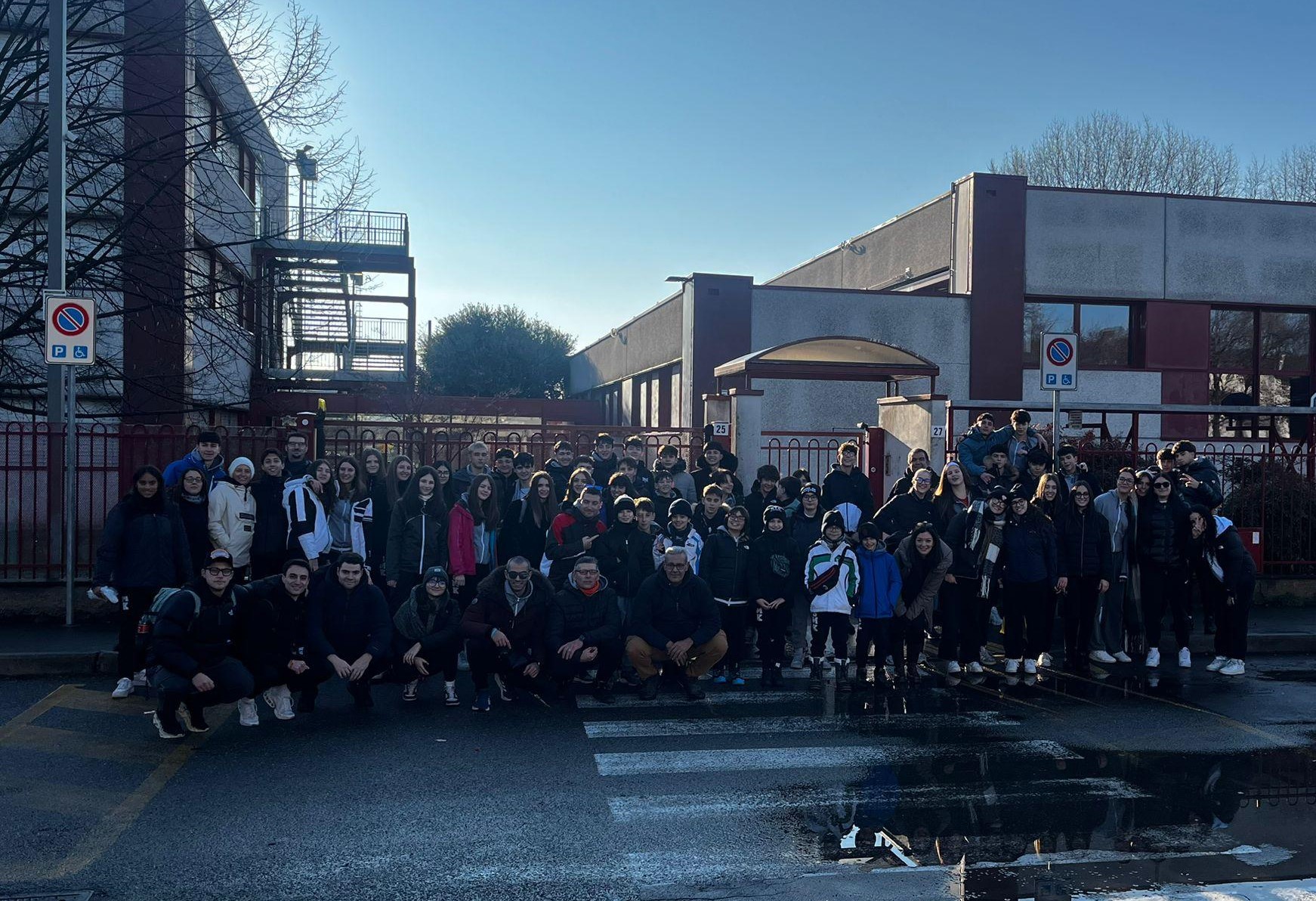 Ritiro Aprica — gruppo in uscita