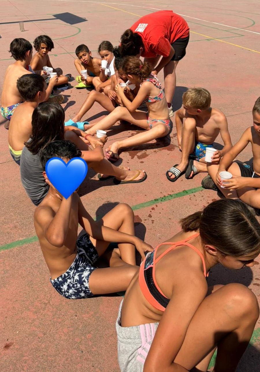 Kolbe Summer Camp — merenda dopo la piscina