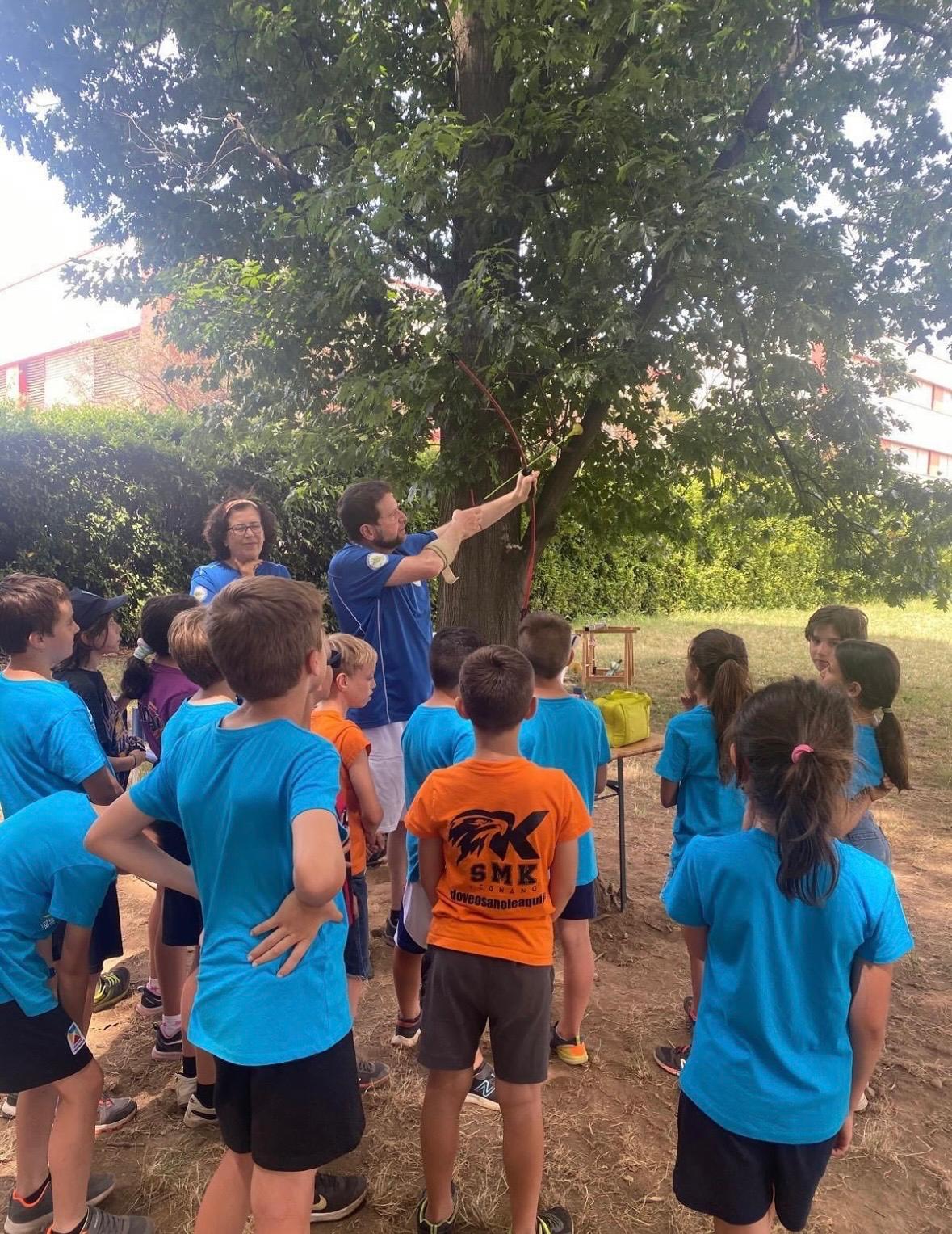 Kolbe Summer Camp — tiro con l'arco