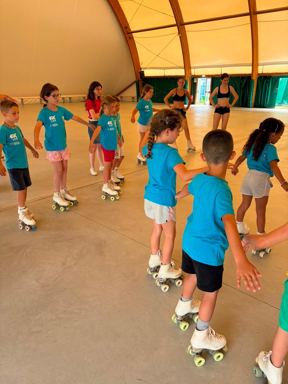 Kolbe Summer Camp — lezione di pattinaggio